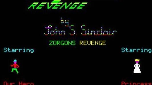Zorgon's Revenge titlescreen